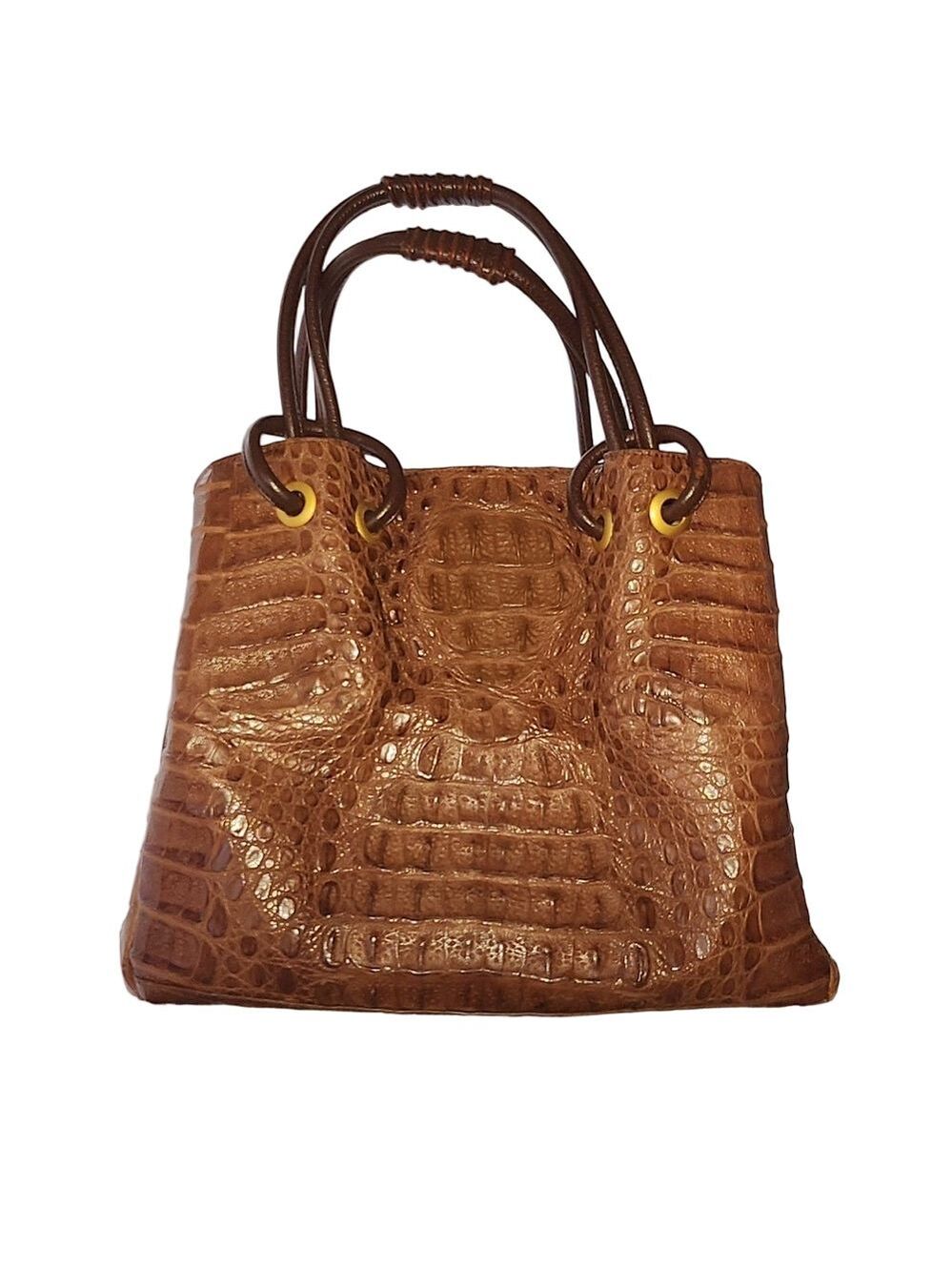 JRA EXOTIC Real Crocodile skin bag Authentic